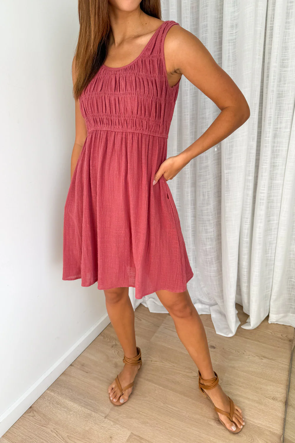Zola Dress - Desert Rose - Image 2