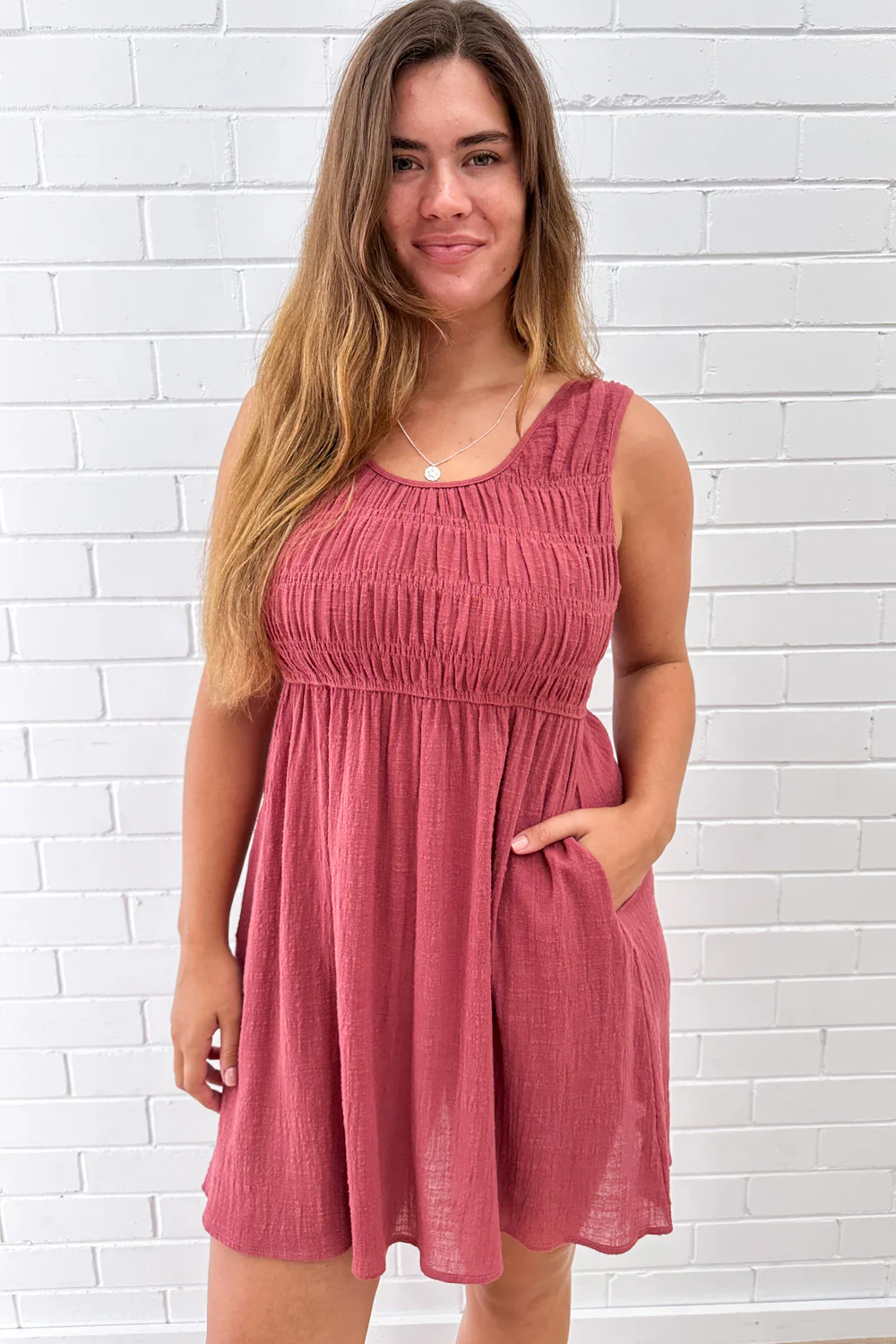 Zola Dress - Desert Rose - Image 9