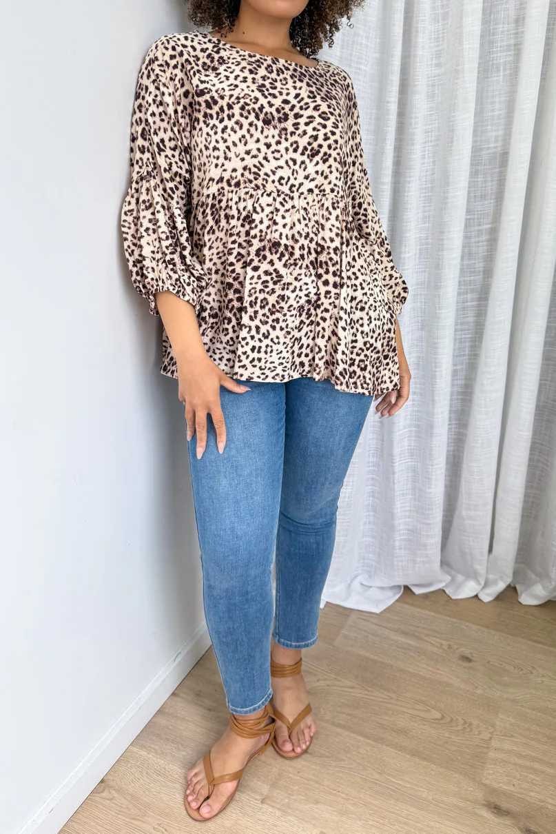 Zuri Top - Leopard - Image 10