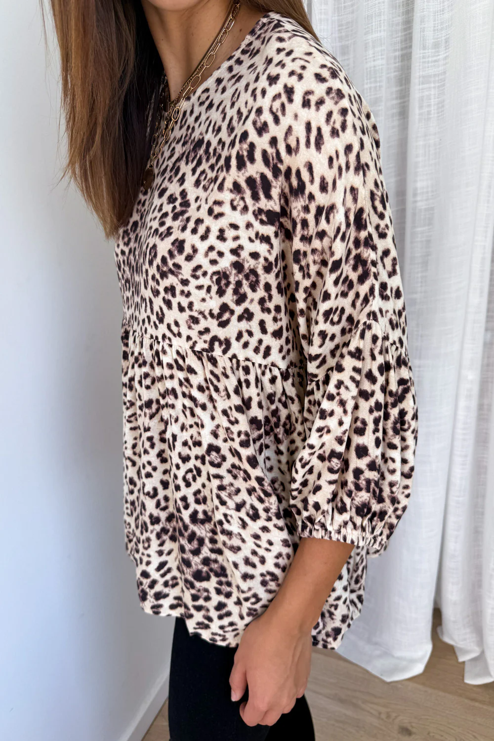 Zuri Top - Leopard - Image 5